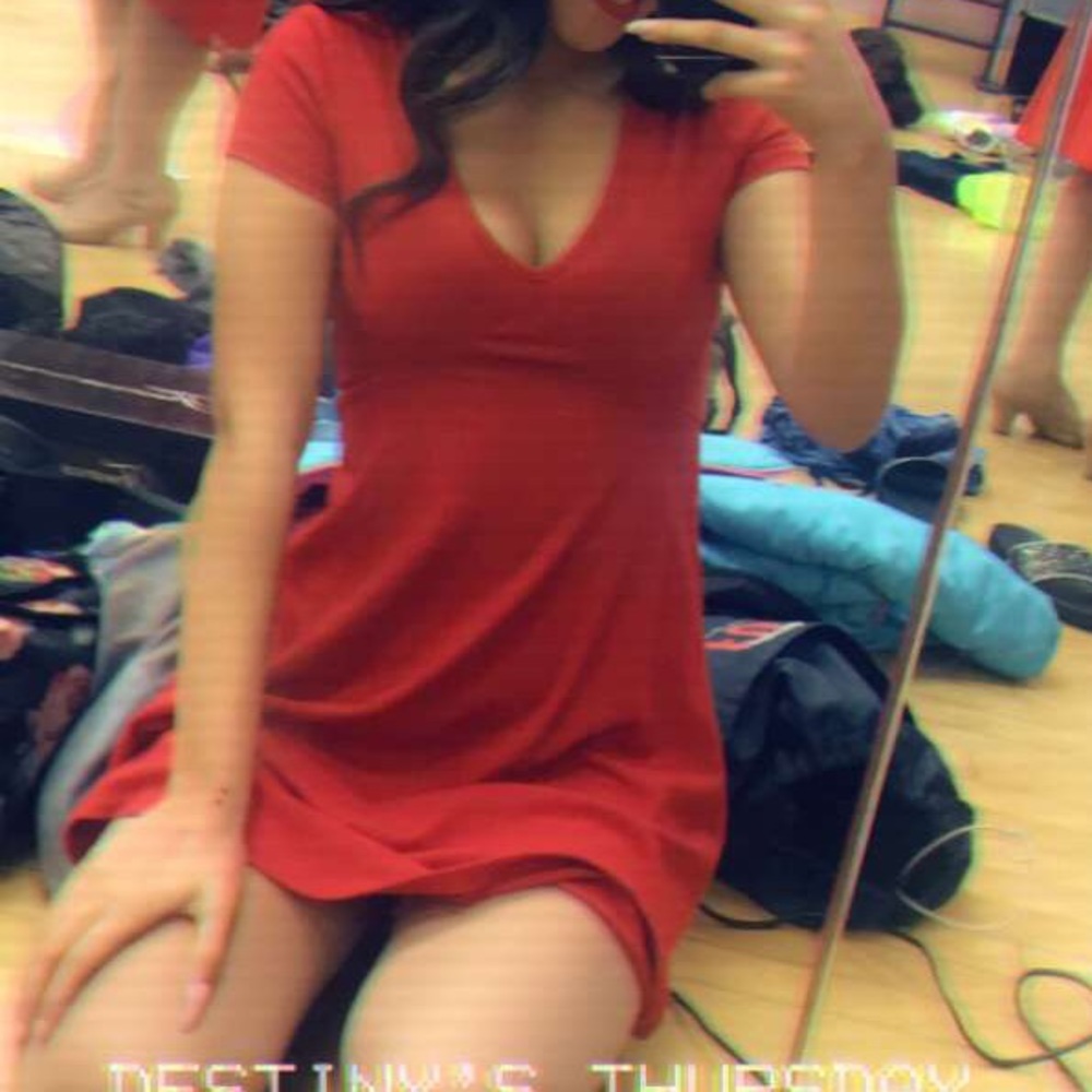 red party dress